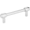Jeffrey Alexander 96 mm Center-to-Center Polished Chrome Hayworth Cabinet Bar Pull 885-96PC - alternate 1